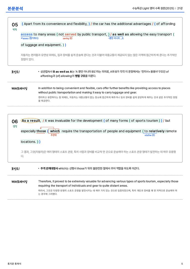 수능특강 Light 영어 수록 원문(2025) 21강 본문분석_preview_5