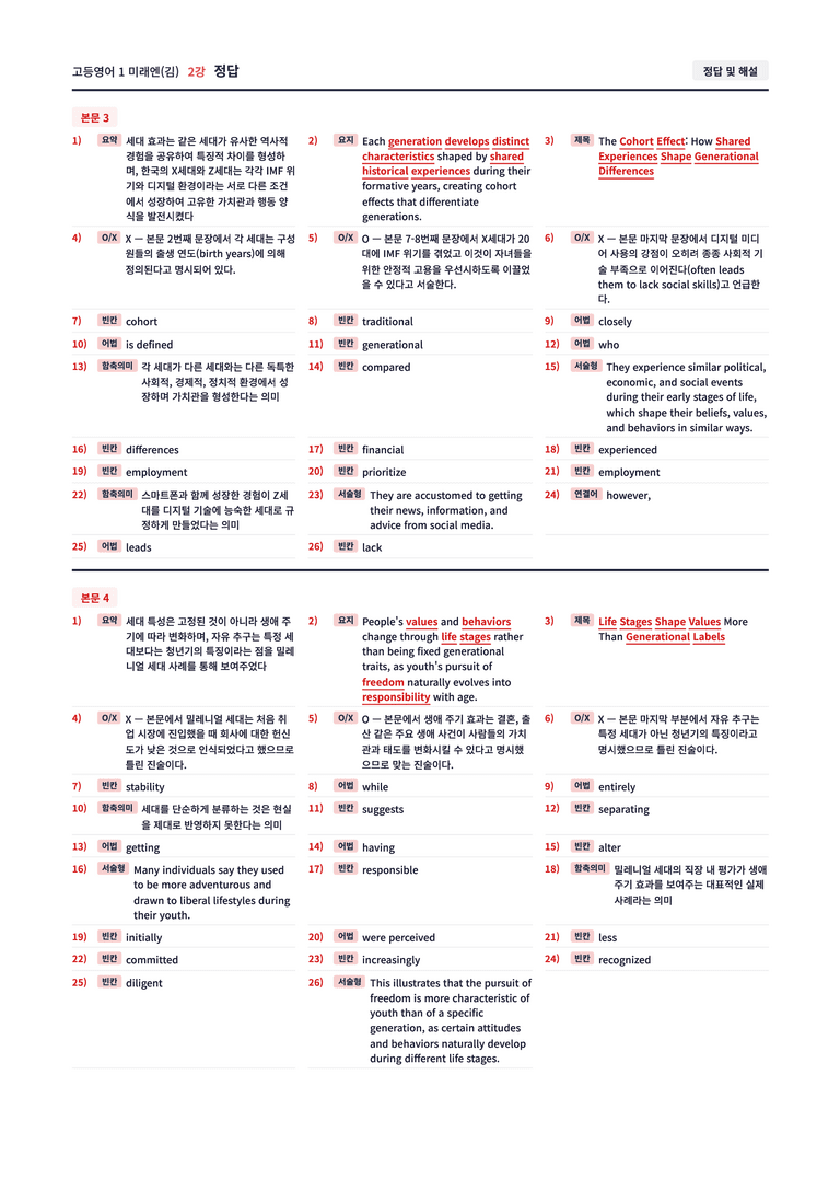 ❤️[2강]고등영어 1 미래엔(김) [직전보강+삽화+통합문제]❤️ by 대치동 시크릿_preview_34