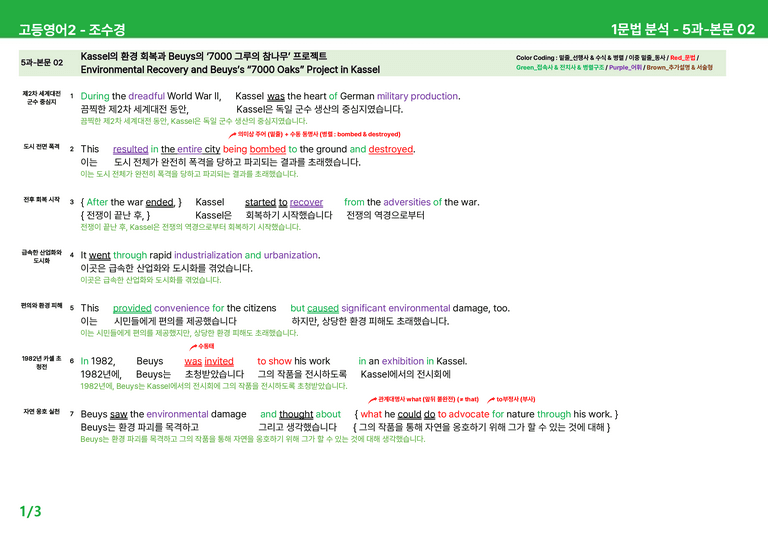 고등영어2 천재(조) 5과 상세분석 by 시드잉글리쉬_preview_3