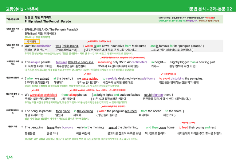 고등영어2 동아(박) 2과 상세분석 by 시드잉글리쉬_preview_3