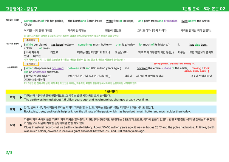 고등영어2 천재(강) 5과 상세분석 by 시드잉글리쉬_preview_4