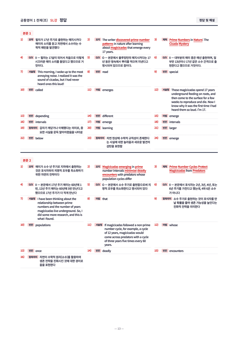 ❤️[SL강]공통영어 1 천재(조) [직전보강+삽화+통합문제]❤️ by 대치동 시크릿_preview_17