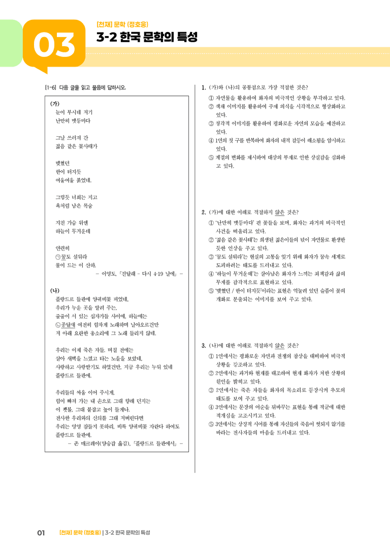한국 문학의 특성_기출 적중 문제02_preview_1