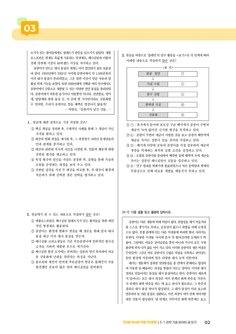 과학 기술 분야의 글 읽기_기출 적중 문제05_preview_2