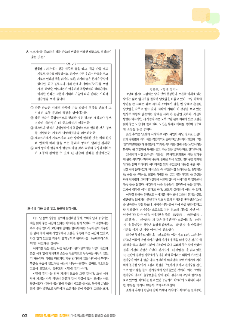 독서와 작문의 관습과 소통 문화_기출 적중 문제05_preview_3