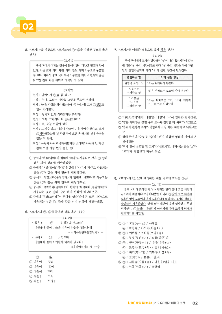 우리말과 매체의 변천_기출 적중 문제_preview_2