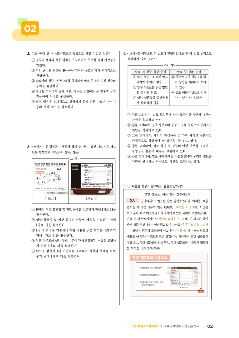 효과적으로 의견 전달하기_기출 적중 문제_preview_2