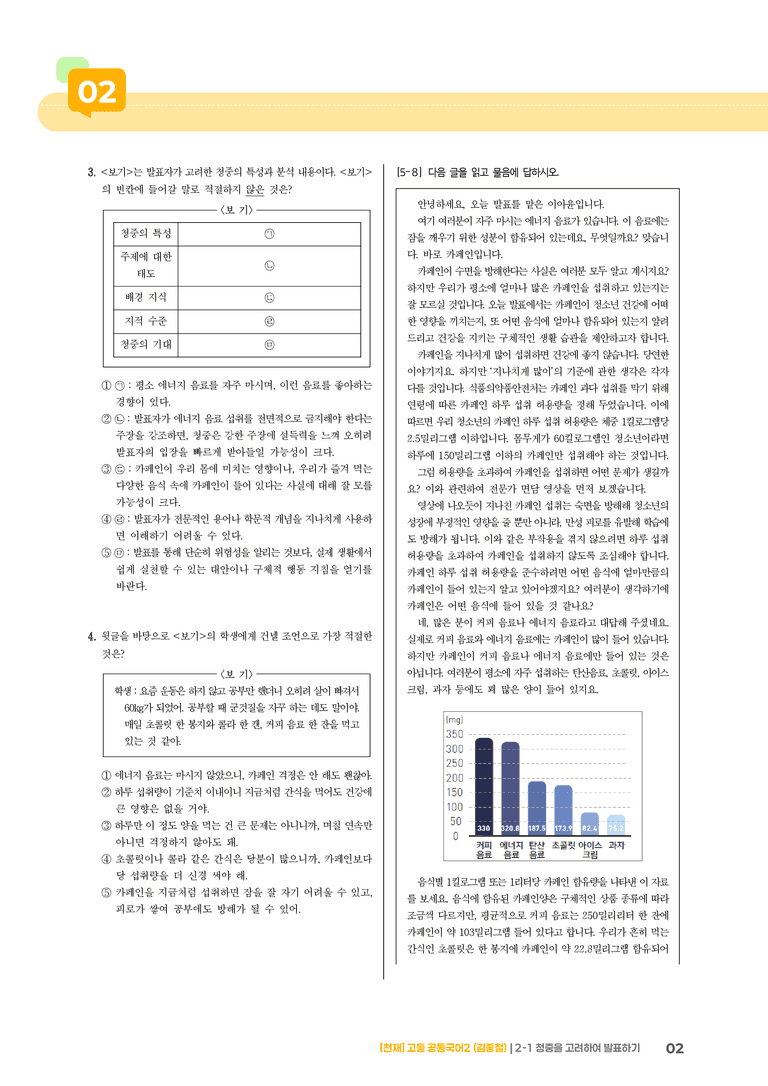 청중을 고려하여 발표하기_기출 적중 문제_preview_2