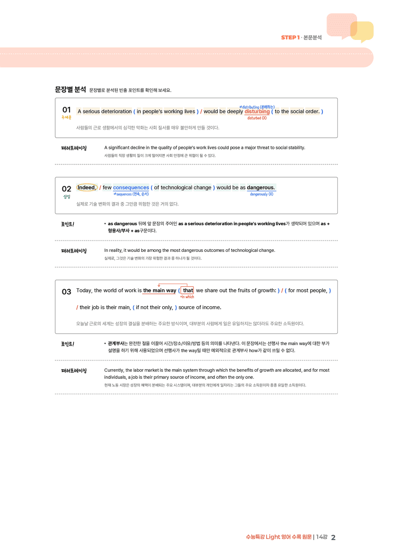 수능특강 Light 영어 14강 | STEP1 본문분석_preview_2
