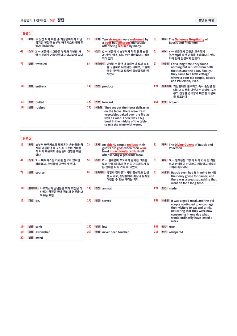 ❤️[5강]고등영어 1 천재(강) [직전보강+삽화+통합문제] by 대치동시크릿❤️_preview_29