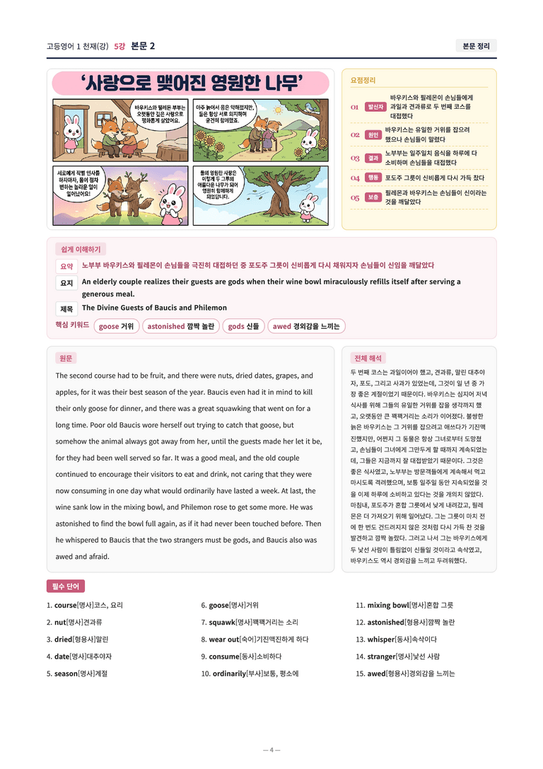 ❤️[5강]고등영어 1 천재(강) [직전보강+삽화+통합문제] by 대치동시크릿❤️_preview_4