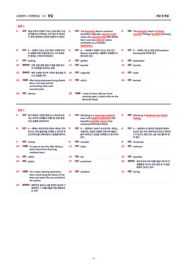 ❤️[4강]고등영어 1 미래엔(김) [직전보강+삽화+통합문제] by 대치동시크릿❤️_preview_37