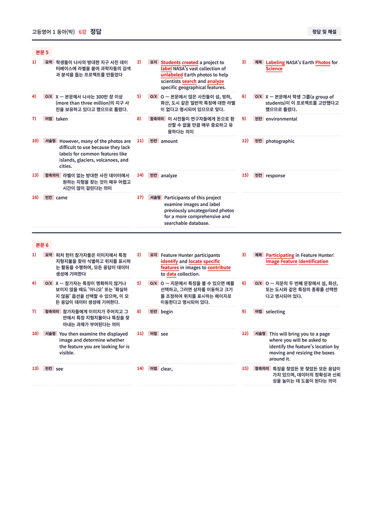 ❤️[6강]고등영어 1 동아(박) [직전보강+삽화+통합문제] by 대치동시크릿❤️_preview_31