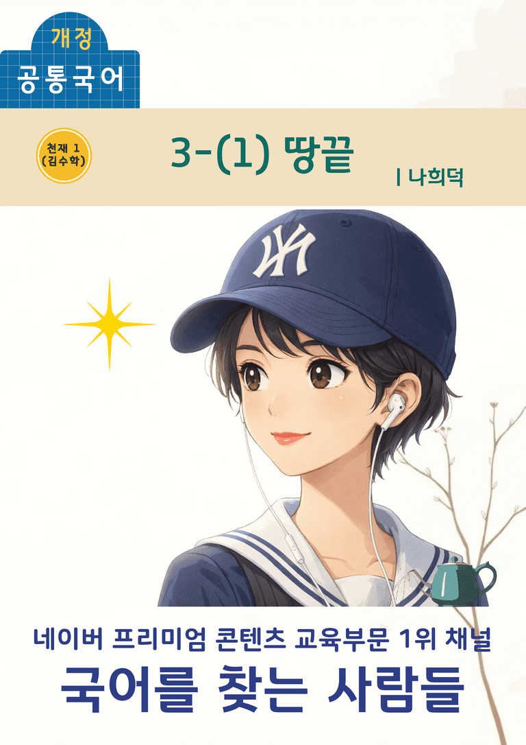 [공국1] 천재(수) 3-(1) 땅끝(나희덕)_분석 및 객관식 (18문제)_preview_1