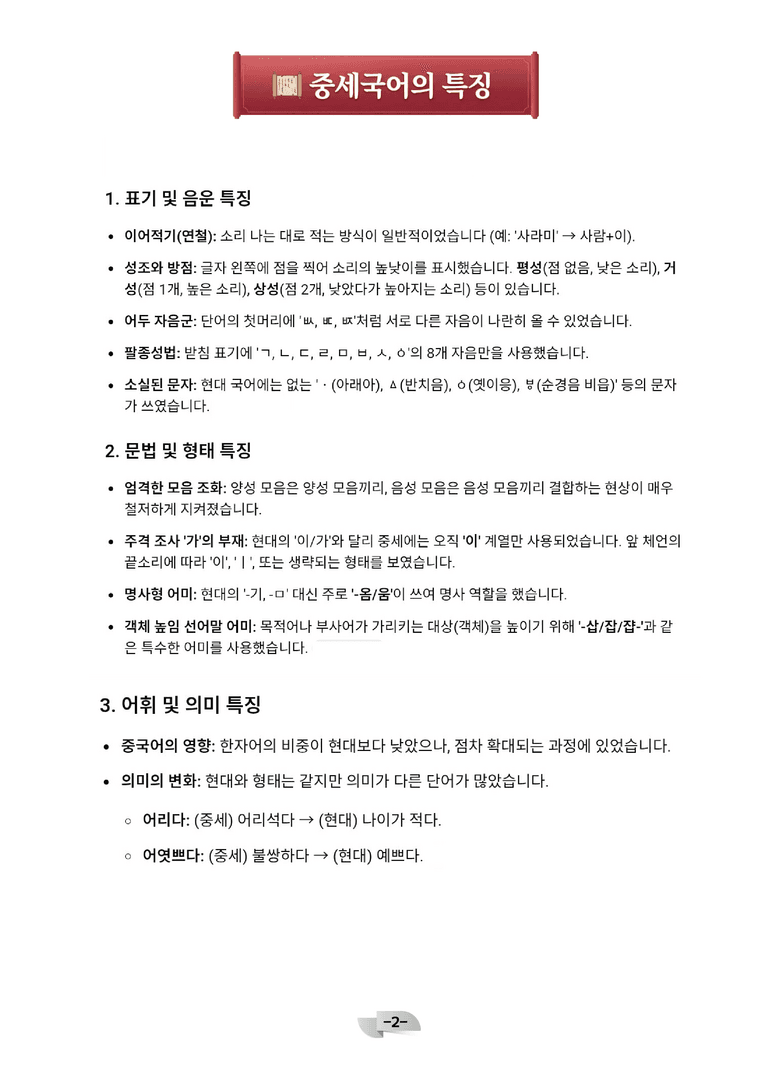 [공국2] 미래엔(신) 3-(1) 변화하는 국어의 모습_분석 및 객관식_preview_2