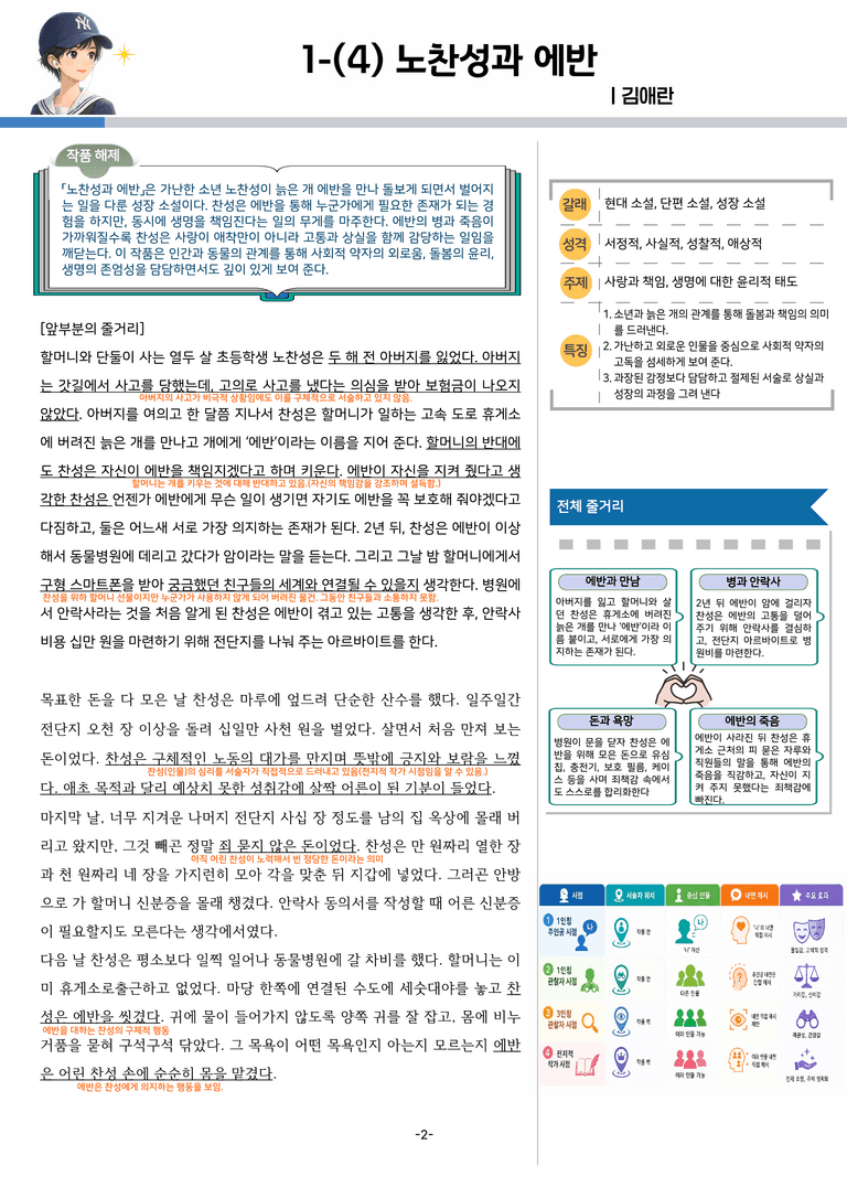 [공국2] 창비(최) 1-(4) 노찬성과 에반_분석 및 객관식_preview_2