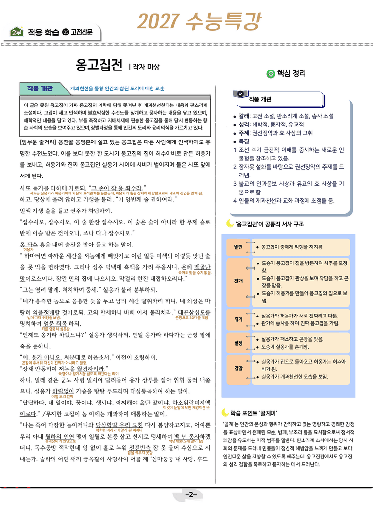 [2027 수능특강 문학] 고전산문 09강_분석 및 객관식 (17문제)_preview_2