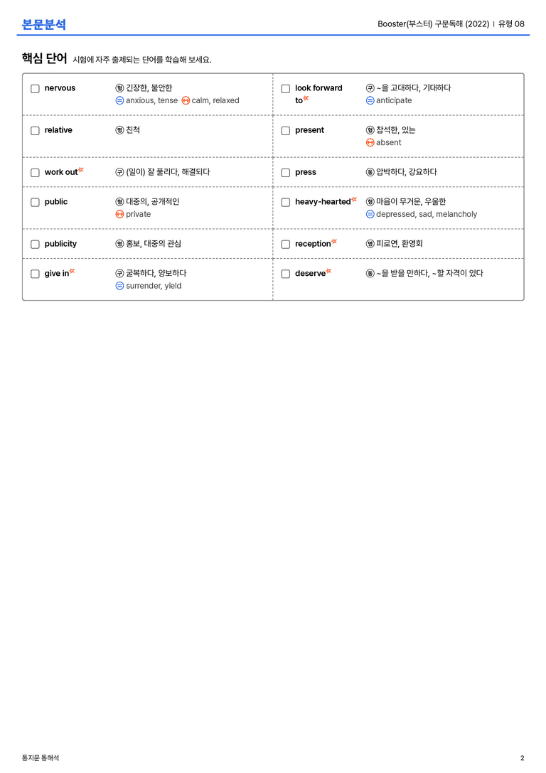 Booster(부스터) 구문독해 (2022) 유형 08 본문분석_preview_2