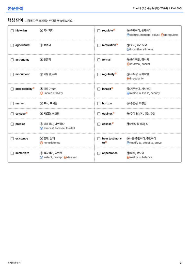 The 더 상승 수능유형편(2024) Part 6-8 본문분석_preview_2