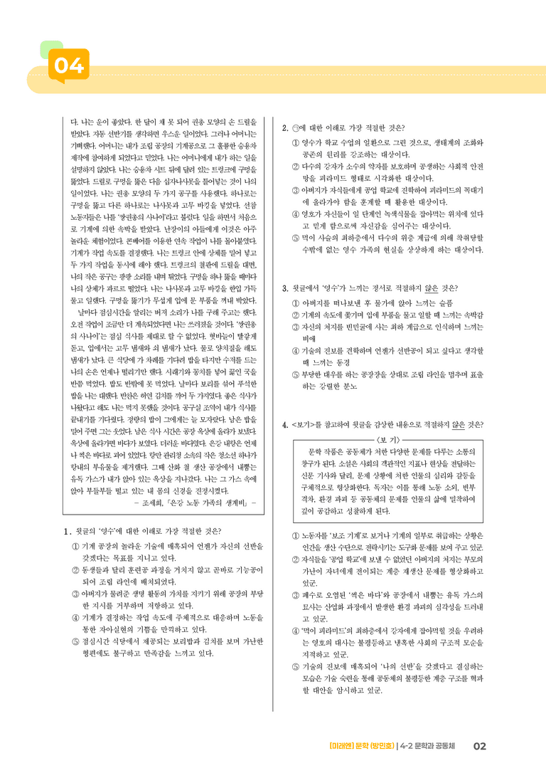 문학과 공동체_기출 적중 문제01_preview_2