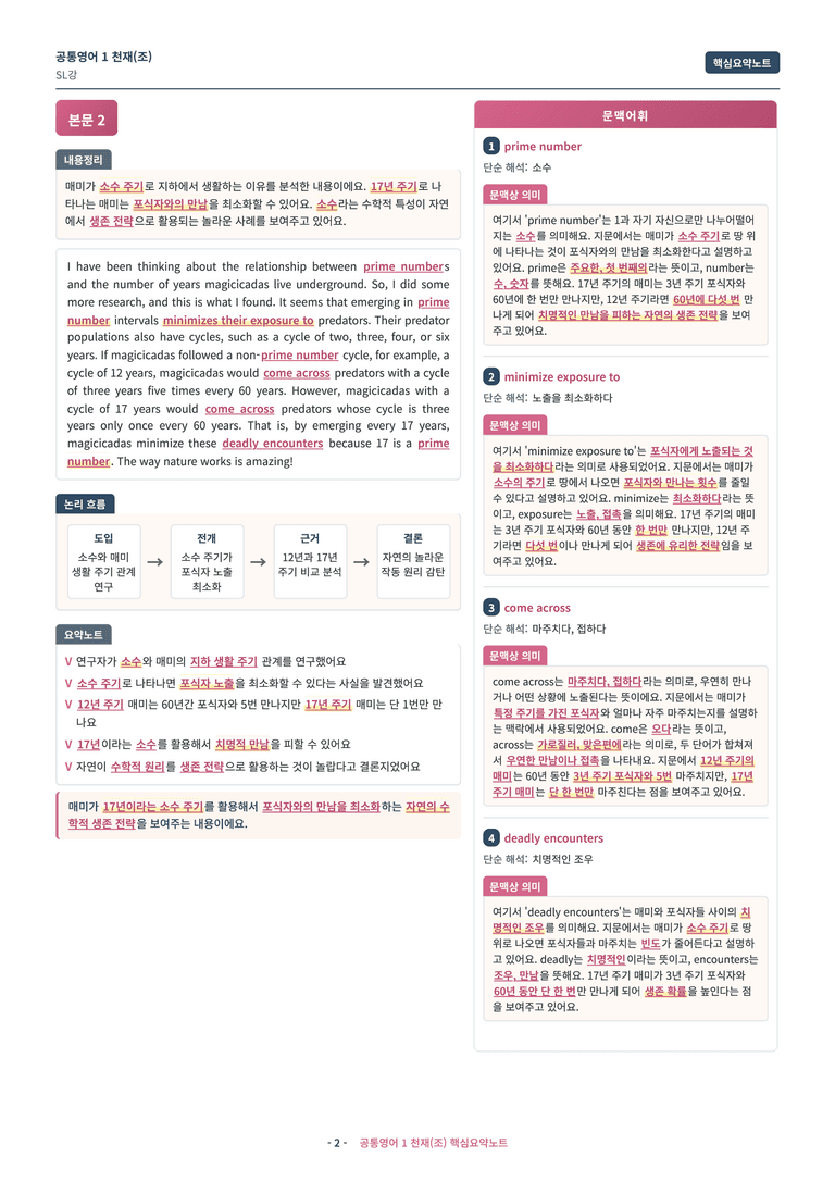 🩷[공통1] 천재(조) SL과 핵심요약노트🩷 by 대치동 시크릿
_preview_2
