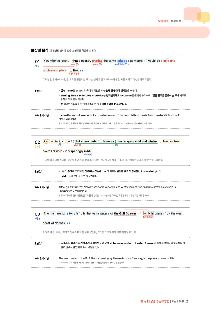 The 더 상승 수능유형편 Part 6-R | STEP1 본문분석_preview_2
