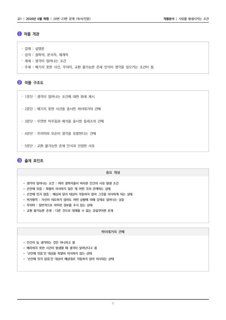 [고1] 2026년 6월 학평 20-23번 (독서 인문)_작품분석_preview_5