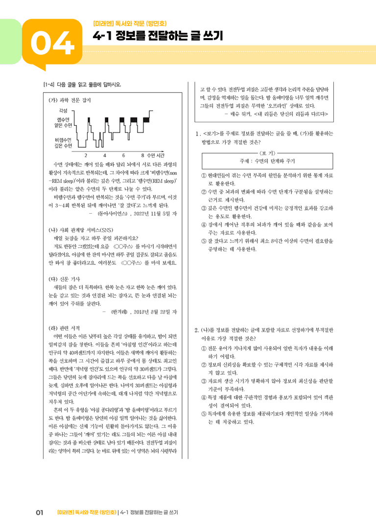 정보를 전달하는 글 쓰기_기출 적중 문제04_preview_1