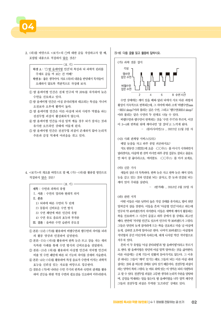 정보를 전달하는 글 쓰기_기출 적중 문제04_preview_2
