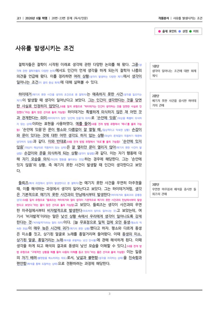 [고1] 2026 모의고사 6월 | 20-23번 (독서 인문)_작품분석_preview_3