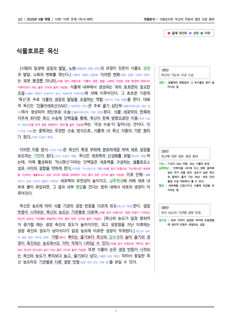 [고2] 2026 모의고사 6월 | 16-19번 (독서 과학)_작품분석_preview_3