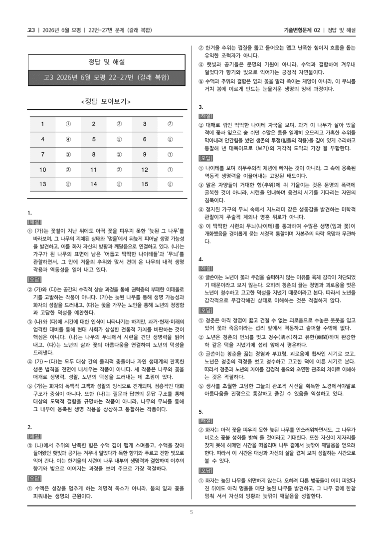 [고3] 2026년 6월 모평 22-27번 (갈래 복합)_기출변형문제02_preview_5