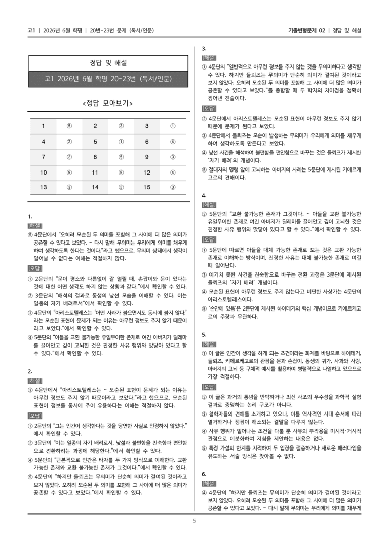 [고1] 2026년 6월 학평 20-23번 (독서 인문)_기출변형문제02_preview_5