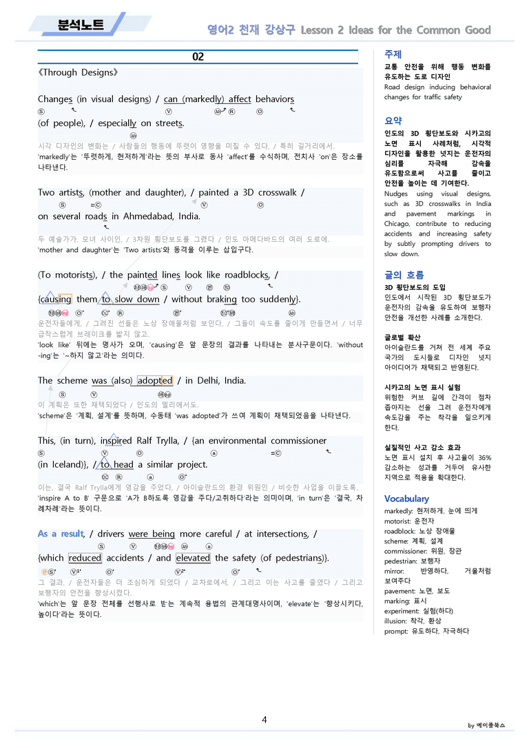 영어2 천재 강상구 분석노트 2강 2과 by 메이플북스 22년 개정_preview_4
