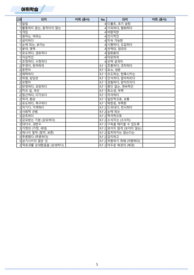 영어2 천재 강상구 워크북 12종 2강 2과 메이플북스 22년 개정_preview_5
