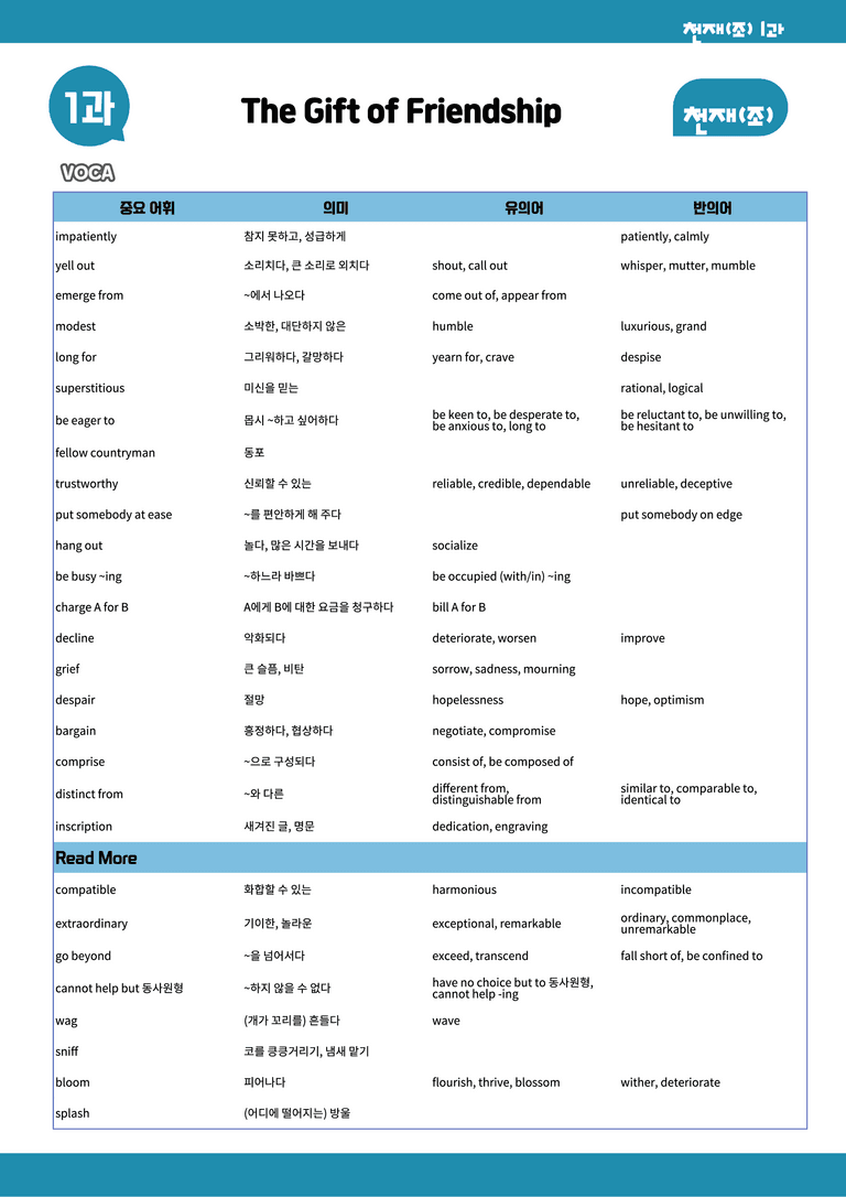 영2-천재조_1과-분석본+수업용+한줄해석 by 위메북_preview_3
