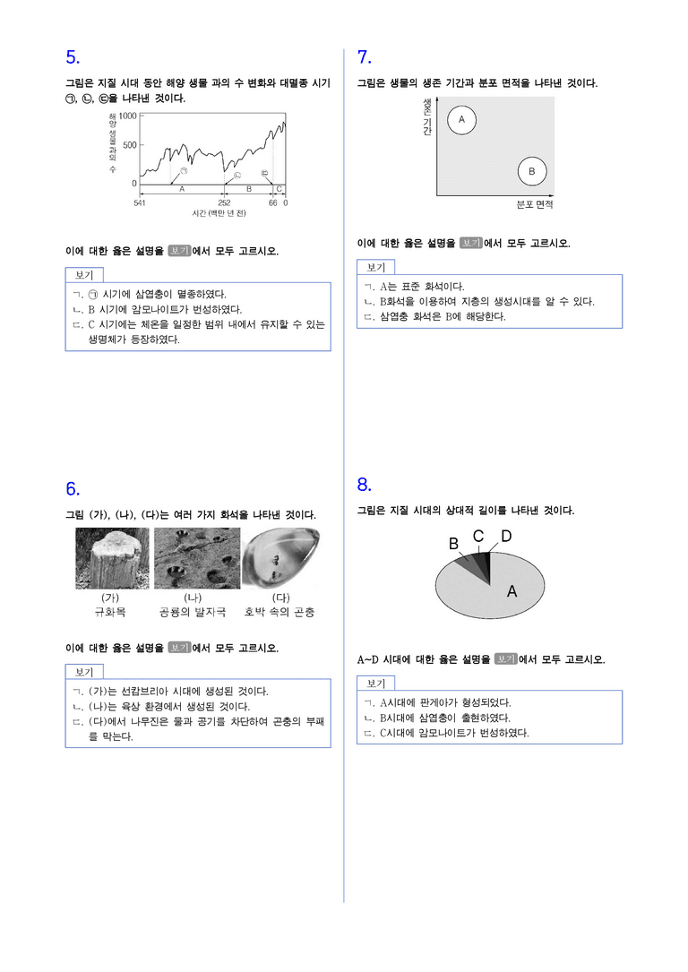 1-1 지구 환경 변화 l STEP2 최다빈출대표유형_preview_2