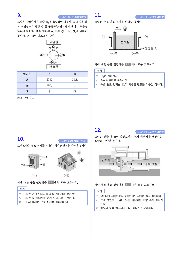 2-6 에너지 효율과 신재생 에너지 l STEP4 고난도기출변형_preview_3