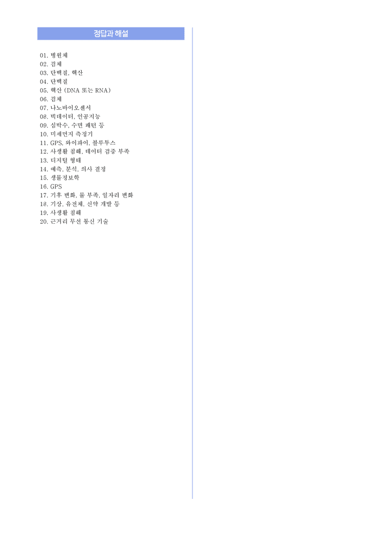 3-1 과학 기술의 활용 l STEP1 개념확인문제(단답형)_preview_2