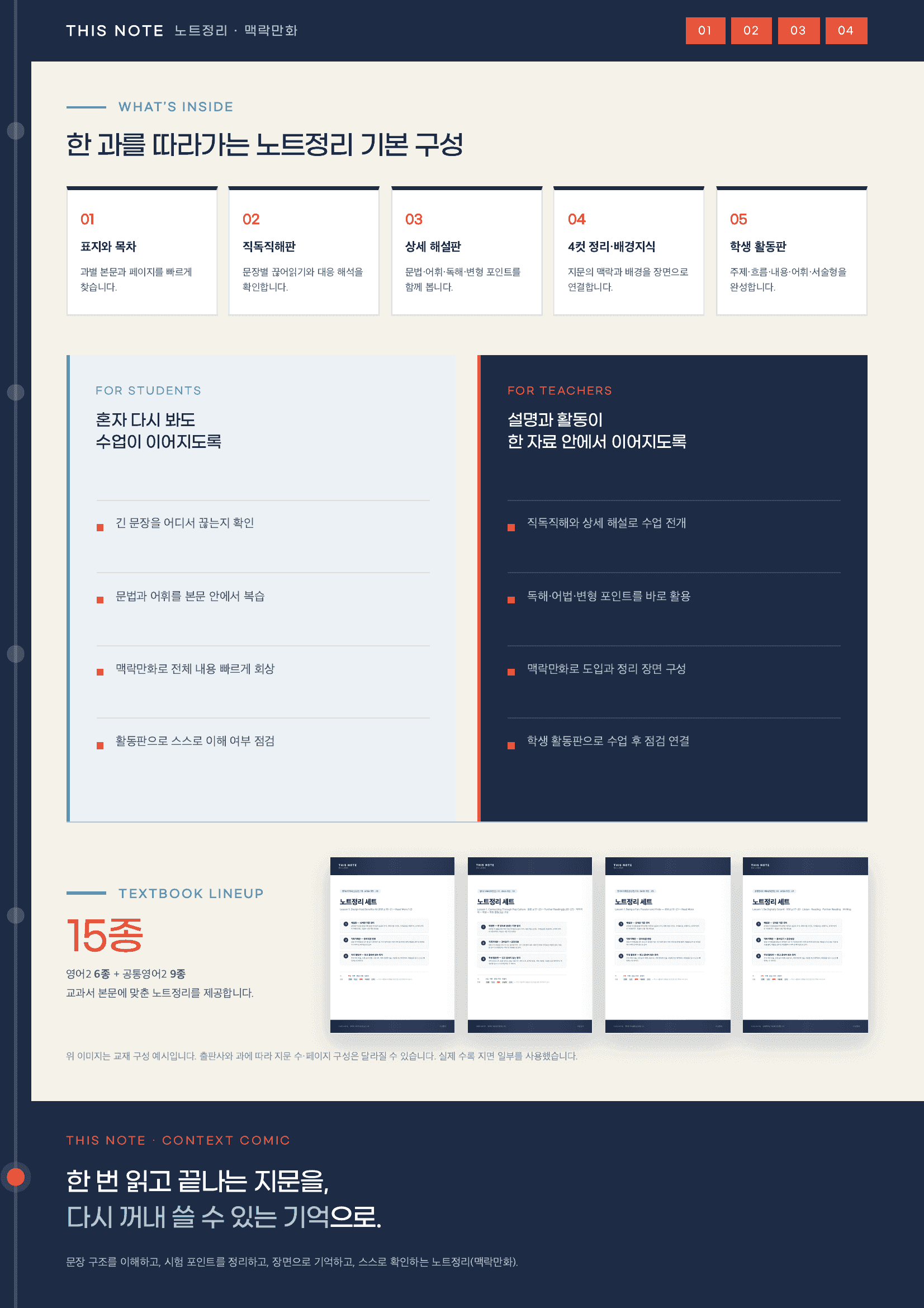[This Note] 영어2 천재(강) 5과 정리자료 by 이것영어_promotion