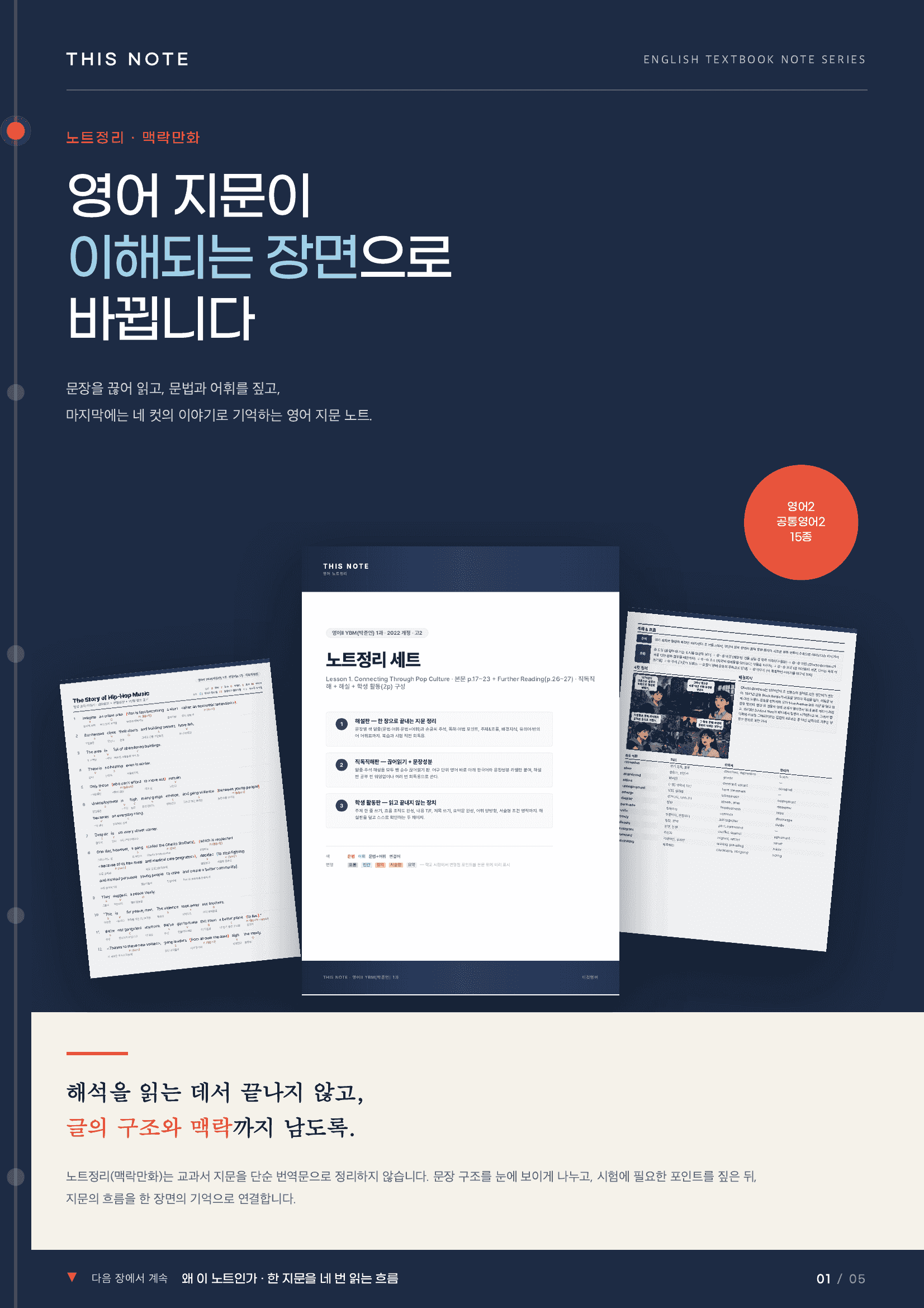 [This Note] 영어2 천재(강) SL 정리자료 by 이것영어_promotion