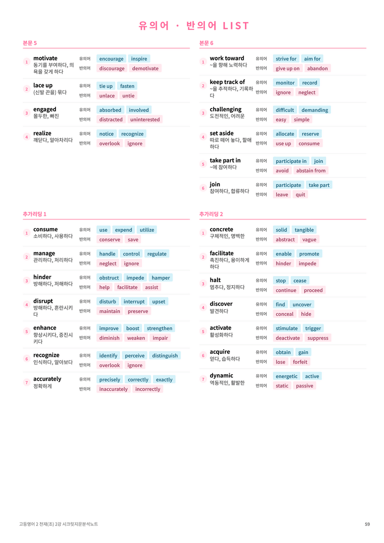 ❤️고등영어2 천재(조) 2강 [지문분석+단어장+파이널체크]❤️ by 대치동 시크릿_preview_59