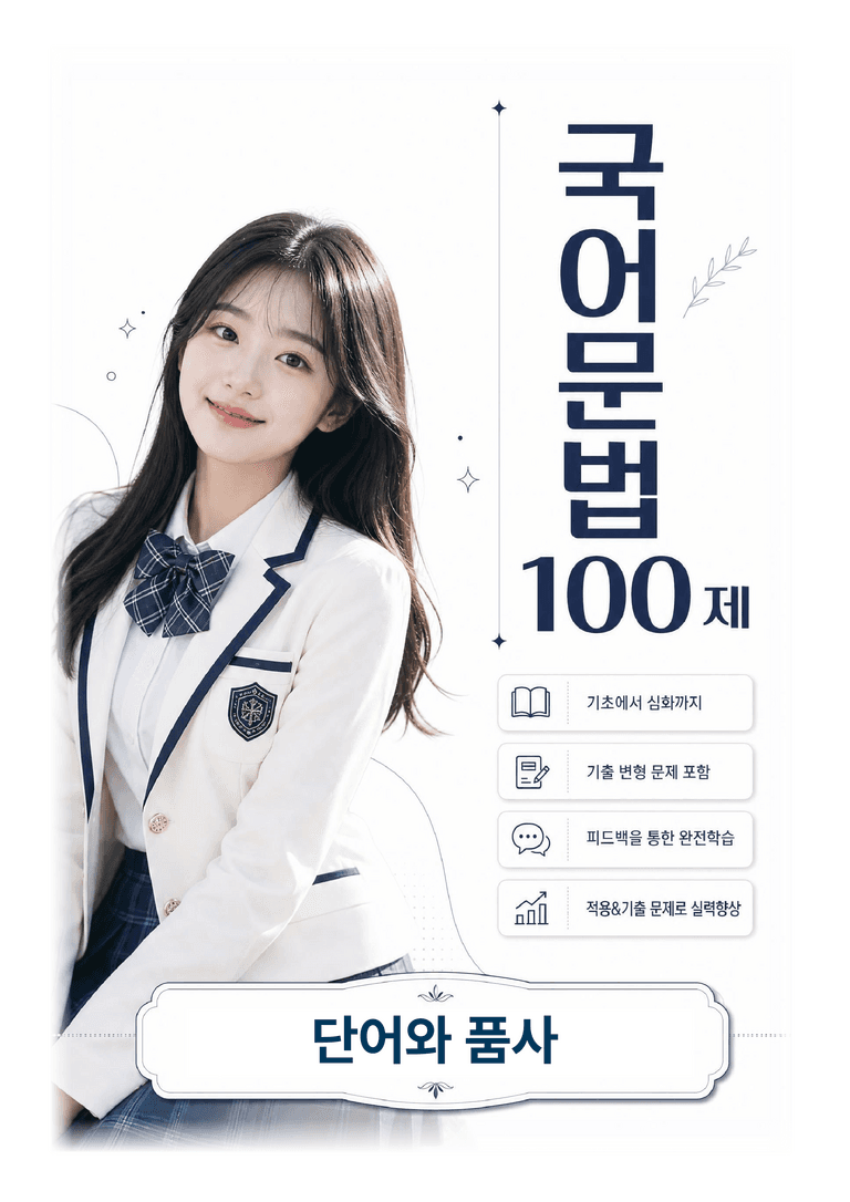 [국어문법100제]  단어와 품사_preview_1