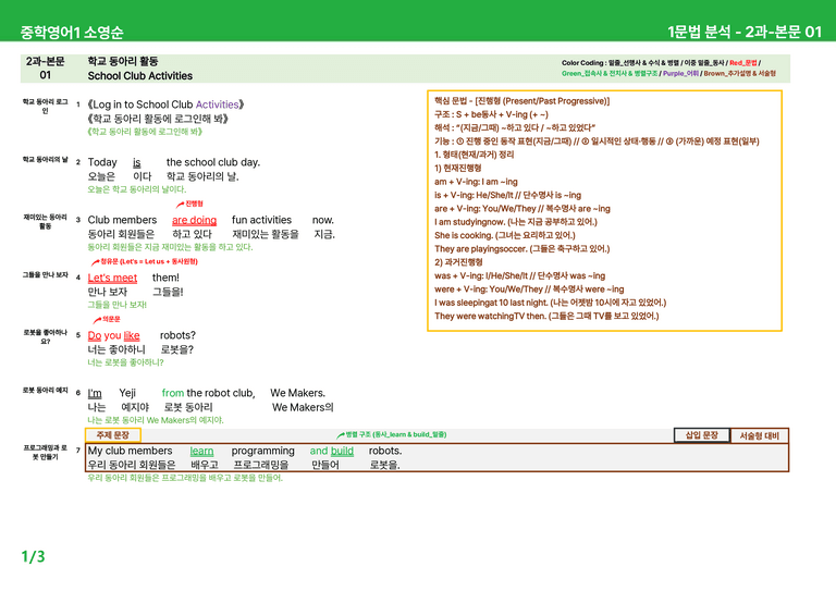 [22개정] 중학영어1 천재(소) 1-2과 본문분석 by 시드잉글리쉬_preview_31