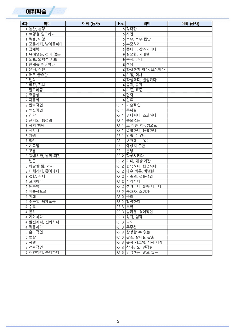 고등영어2 천재 강상구 워크북 12종 4강 4과 메이플북스 22년 개정_preview_5
