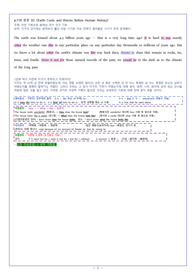 영어2 천재 강상구 [변형] Model Writing 05과 by 와츄노_preview_2