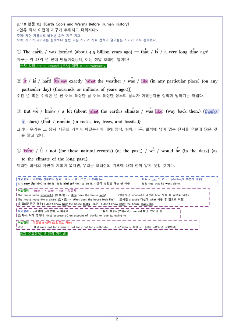 영어2 천재 강상구 [분석] Model Writing 05과 by 와츄노_preview_2
