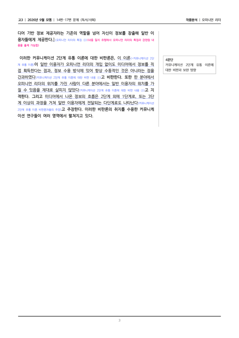[고3] 2026년 9월 | 14-17번 (독서 사회)_작품분석_preview_3