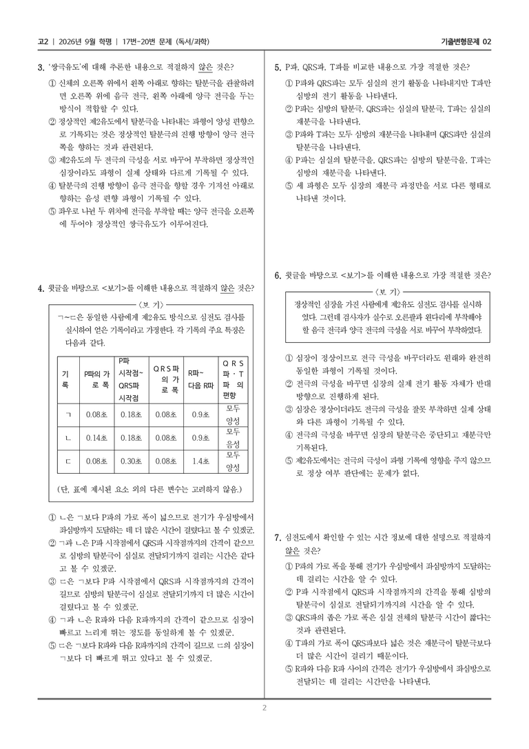[고2] 2026년 9월 | 17-20번 (독서 과학)_기출 적중 문제02_preview_2