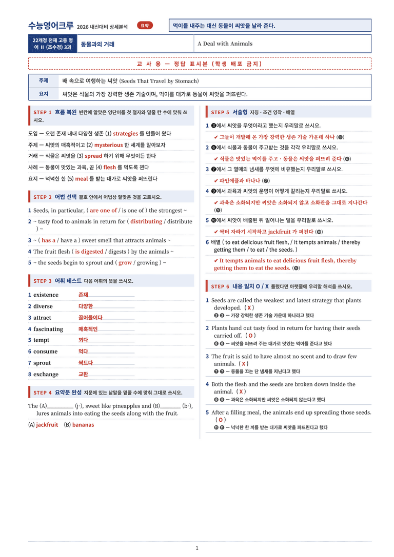 [천재] 고등 영어 Ⅱ (조수경) 03단원 분석 워크북(수업용자료) by 수능영어크루_preview_27